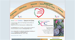 Desktop Screenshot of gesund-zirbe.at